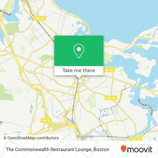 Mapa de The Commonwealth Restaurant Lounge