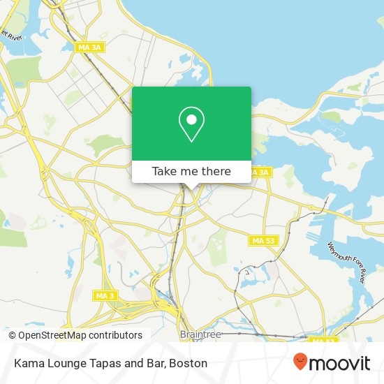 Kama Lounge Tapas and Bar map