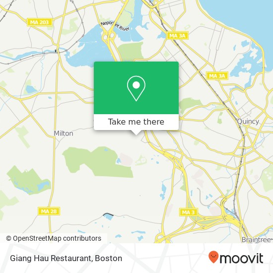 Giang Hau Restaurant map