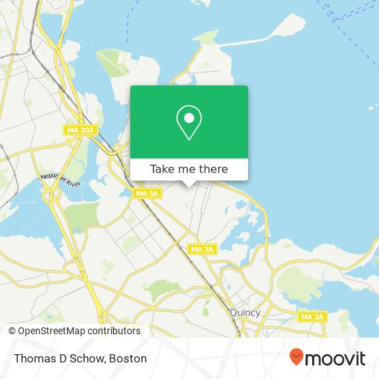 Mapa de Thomas D Schow