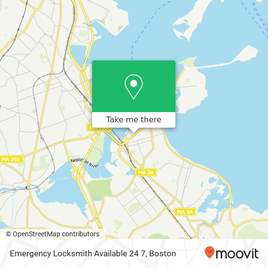 Emergency Locksmith Available 24 7 map