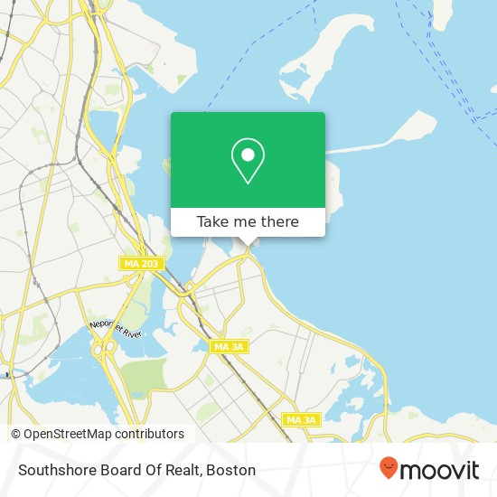 Southshore Board Of Realt map