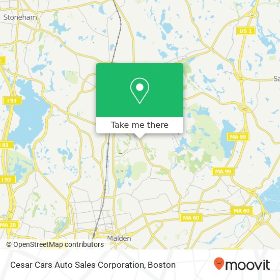 Cesar Cars Auto Sales Corporation map