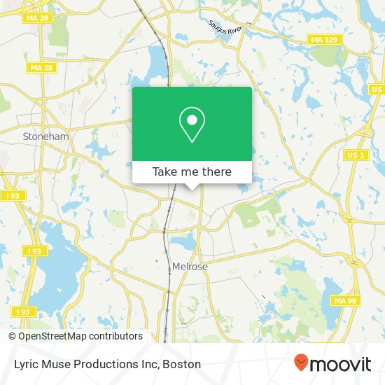 Lyric Muse Productions Inc map