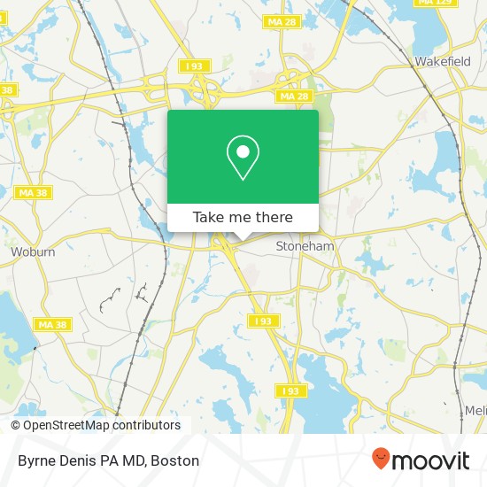 Byrne Denis PA MD map