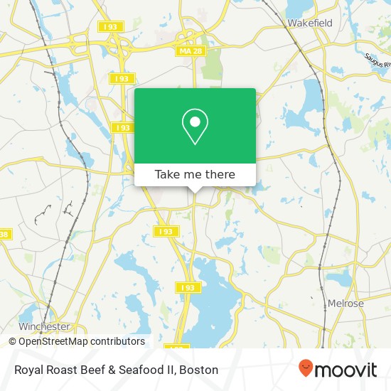 Royal Roast Beef & Seafood II map