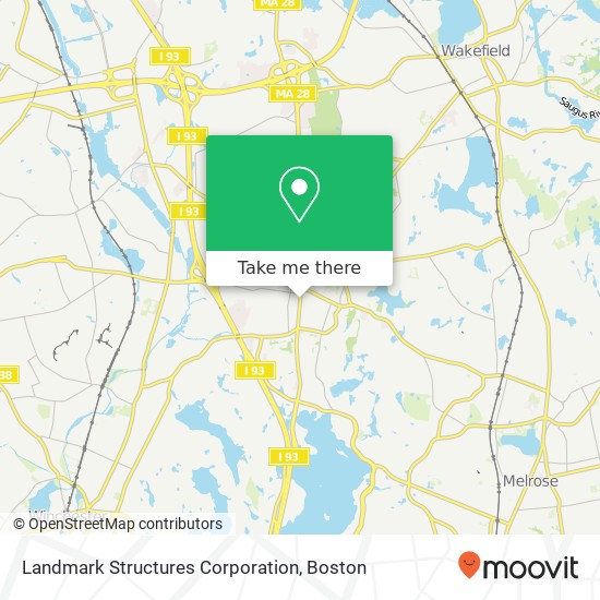 Landmark Structures Corporation map