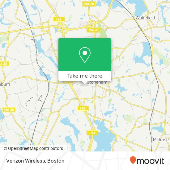 Verizon Wireless map