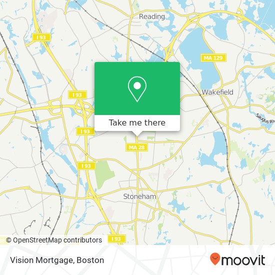 Vision Mortgage map