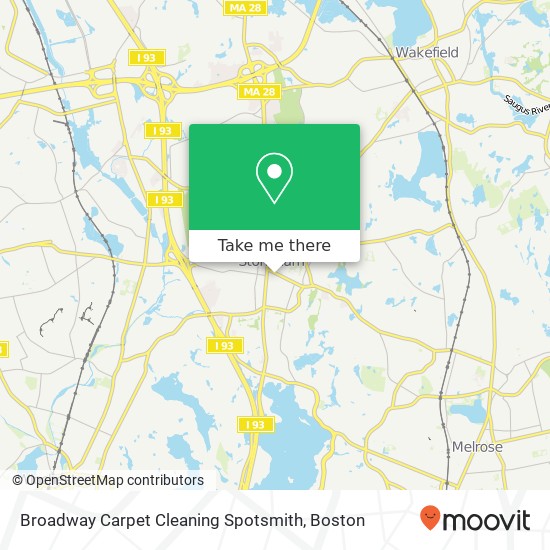 Mapa de Broadway Carpet Cleaning Spotsmith