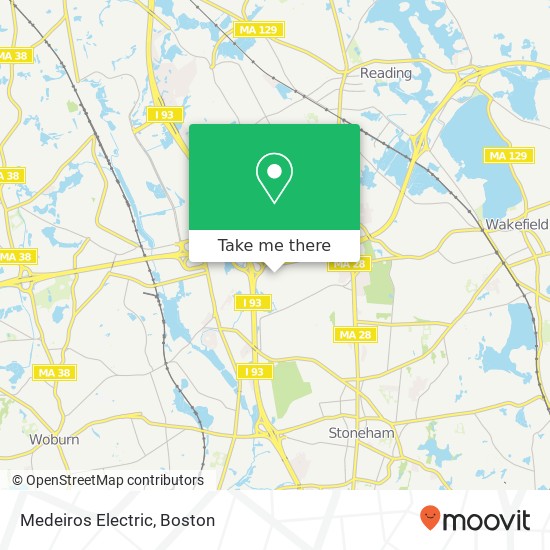 Medeiros Electric map