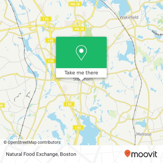 Mapa de Natural Food Exchange