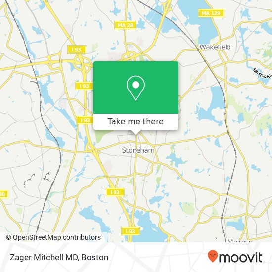 Zager Mitchell MD map