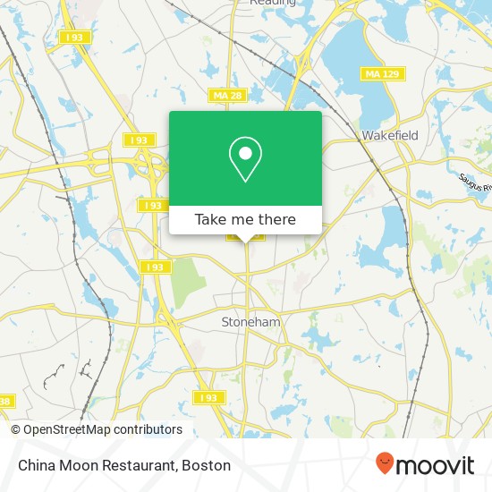Mapa de China Moon Restaurant