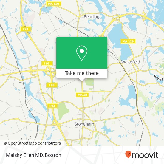 Malsky Ellen MD map