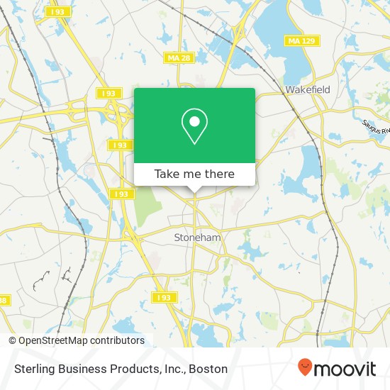 Sterling Business Products, Inc. map