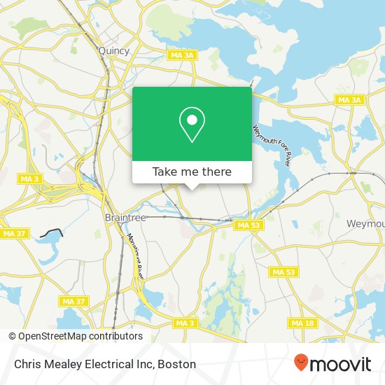 Chris Mealey Electrical Inc map