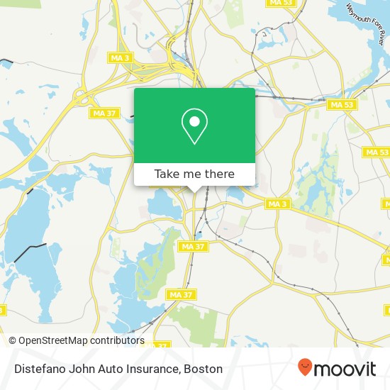 Mapa de Distefano John Auto Insurance