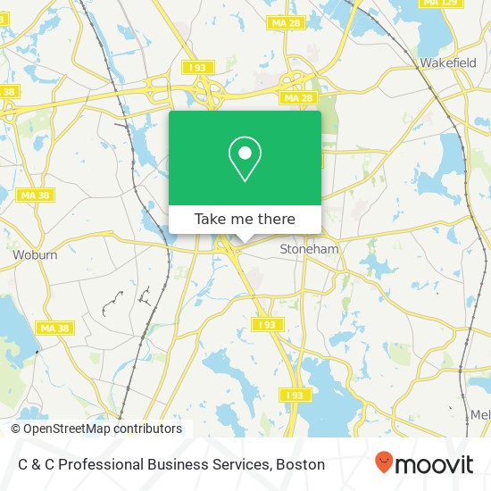 Mapa de C & C Professional Business Services