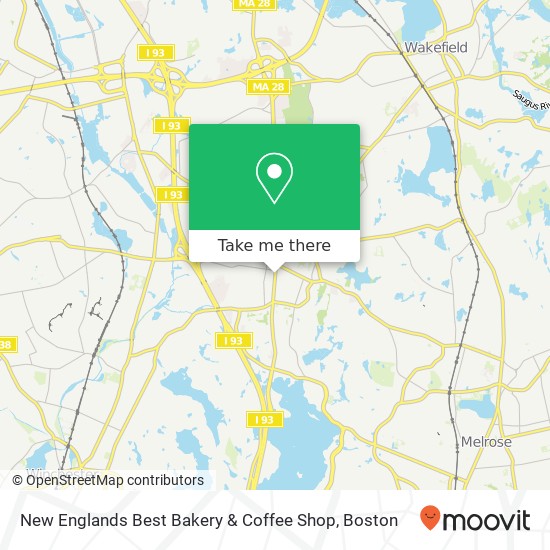 New Englands Best Bakery & Coffee Shop map