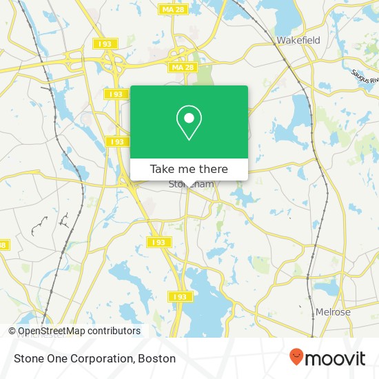 Stone One Corporation map