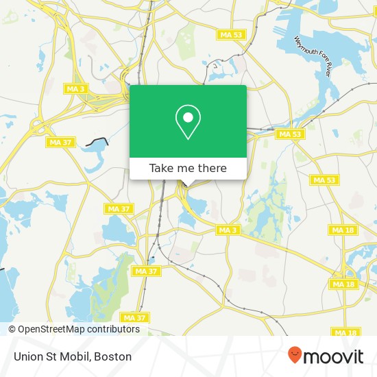 Mapa de Union St Mobil