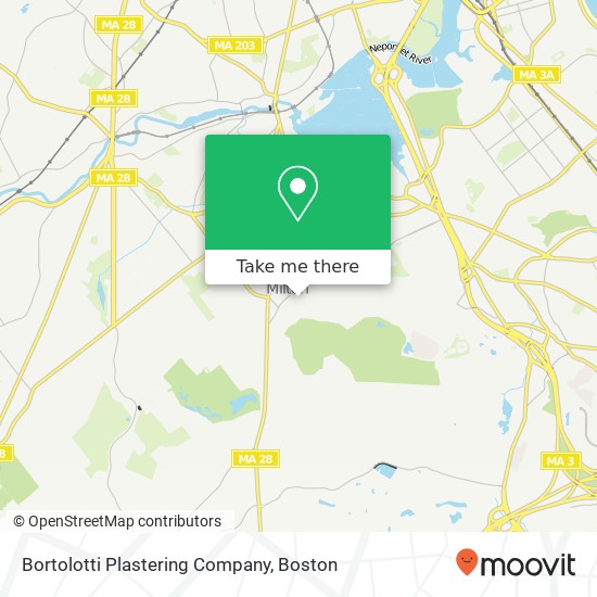 Bortolotti Plastering Company map
