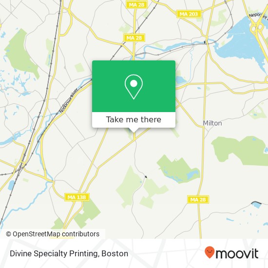 Divine Specialty Printing map