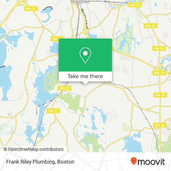 Mapa de Frank Riley Plumbing