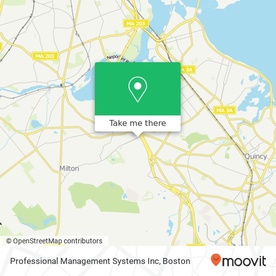 Professional Management Systems Inc map