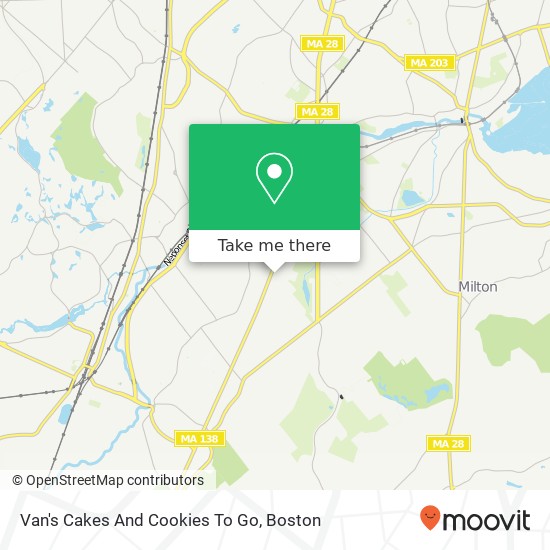 Mapa de Van's Cakes And Cookies To Go