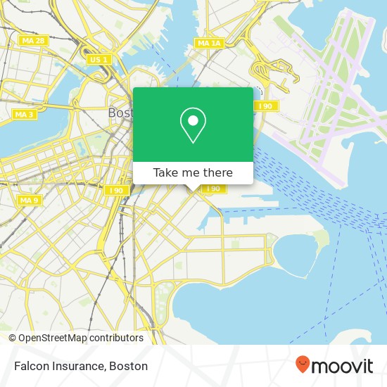 Mapa de Falcon Insurance