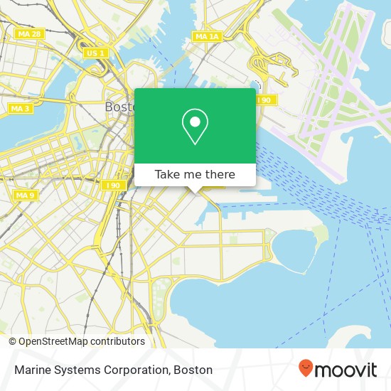 Mapa de Marine Systems Corporation