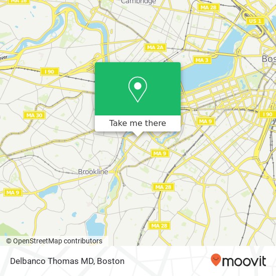 Delbanco Thomas MD map