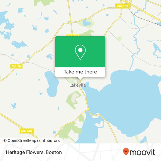 Heritage Flowers map