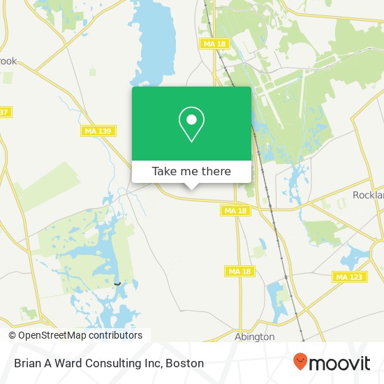 Brian A Ward Consulting Inc map