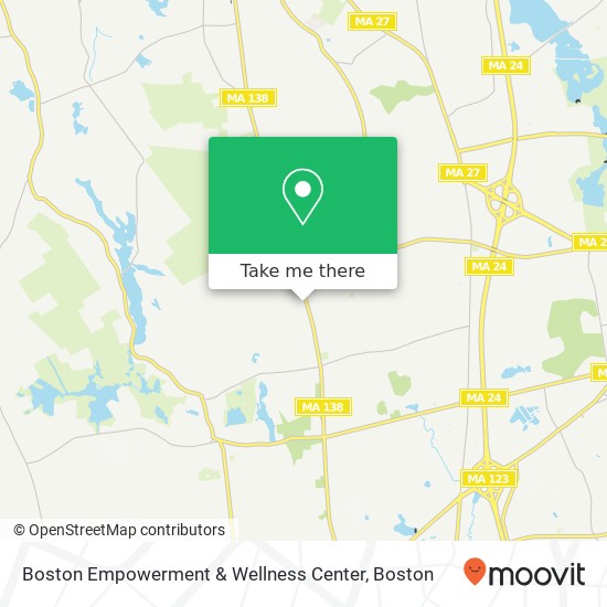 Mapa de Boston Empowerment & Wellness Center