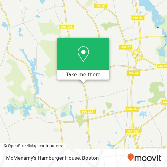 McMenamy's Hamburger House map