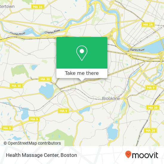 Health Massage Center map