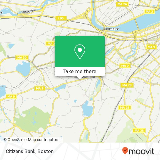 Citizens Bank map