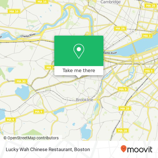 Lucky Wah Chinese Restaurant map