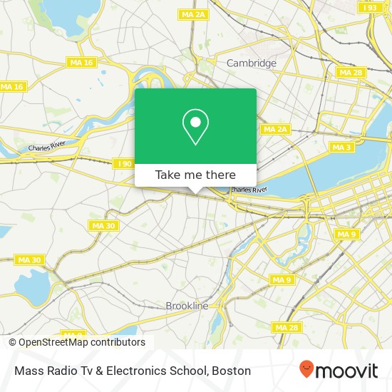 Mapa de Mass Radio Tv & Electronics School