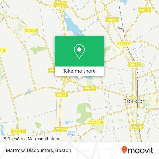 Mattress Discounters map