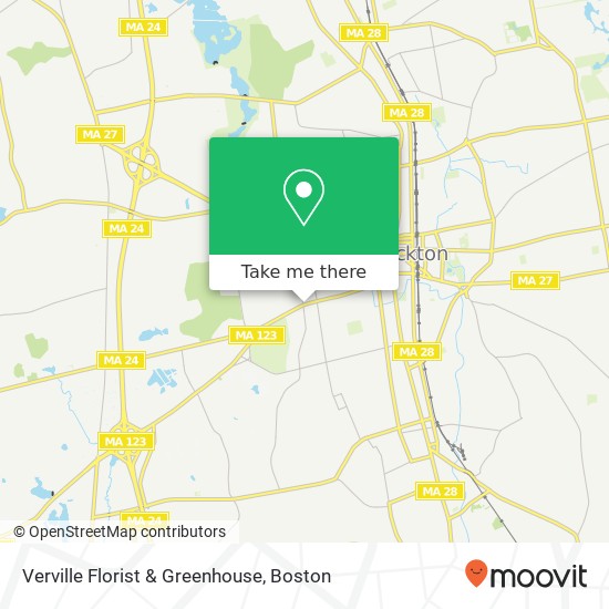 Verville Florist & Greenhouse map