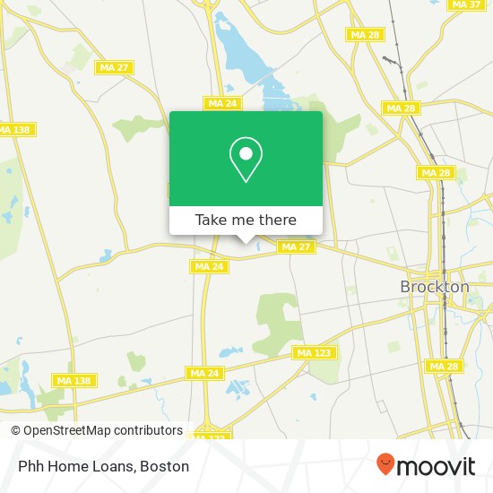 Mapa de Phh Home Loans