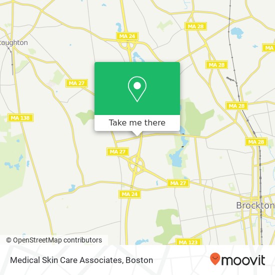Medical Skin Care Associates map