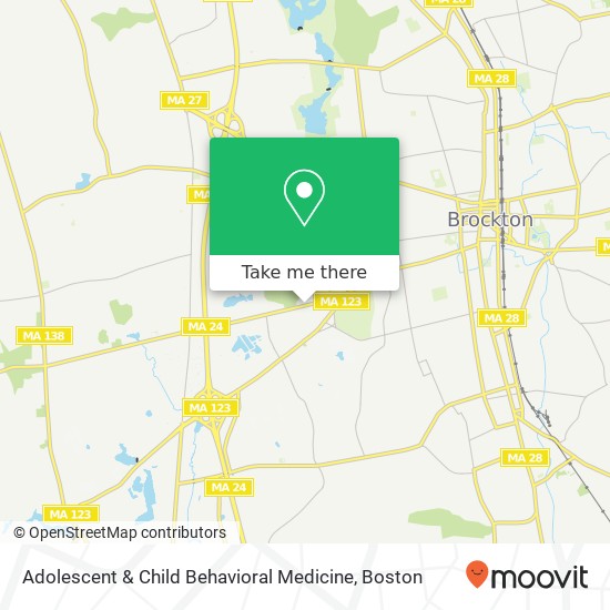 Adolescent & Child Behavioral Medicine map