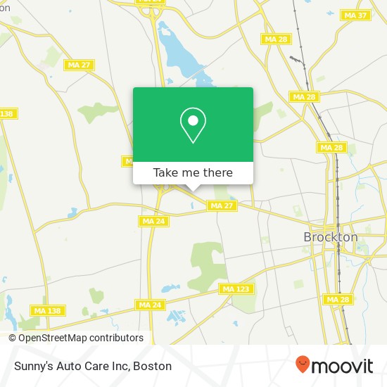 Sunny's Auto Care Inc map