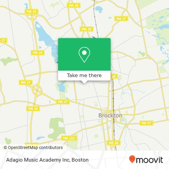 Adagio Music Academy Inc map