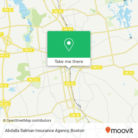 Mapa de Abdalla Salman Insurance Agency